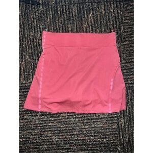 Women's Pleated Tennis Pink Skort (L)
